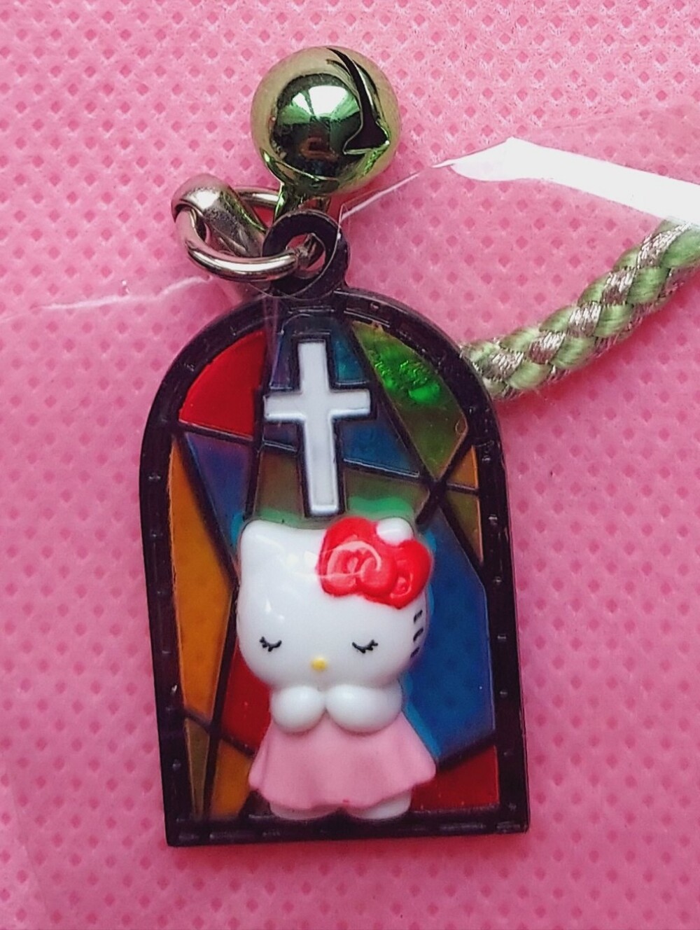 Sanrio Hello Kitty doll vintage Charm Keychain